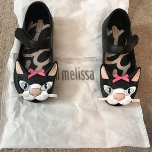 Size 11 Mini Melissa adorable girls shoes.
